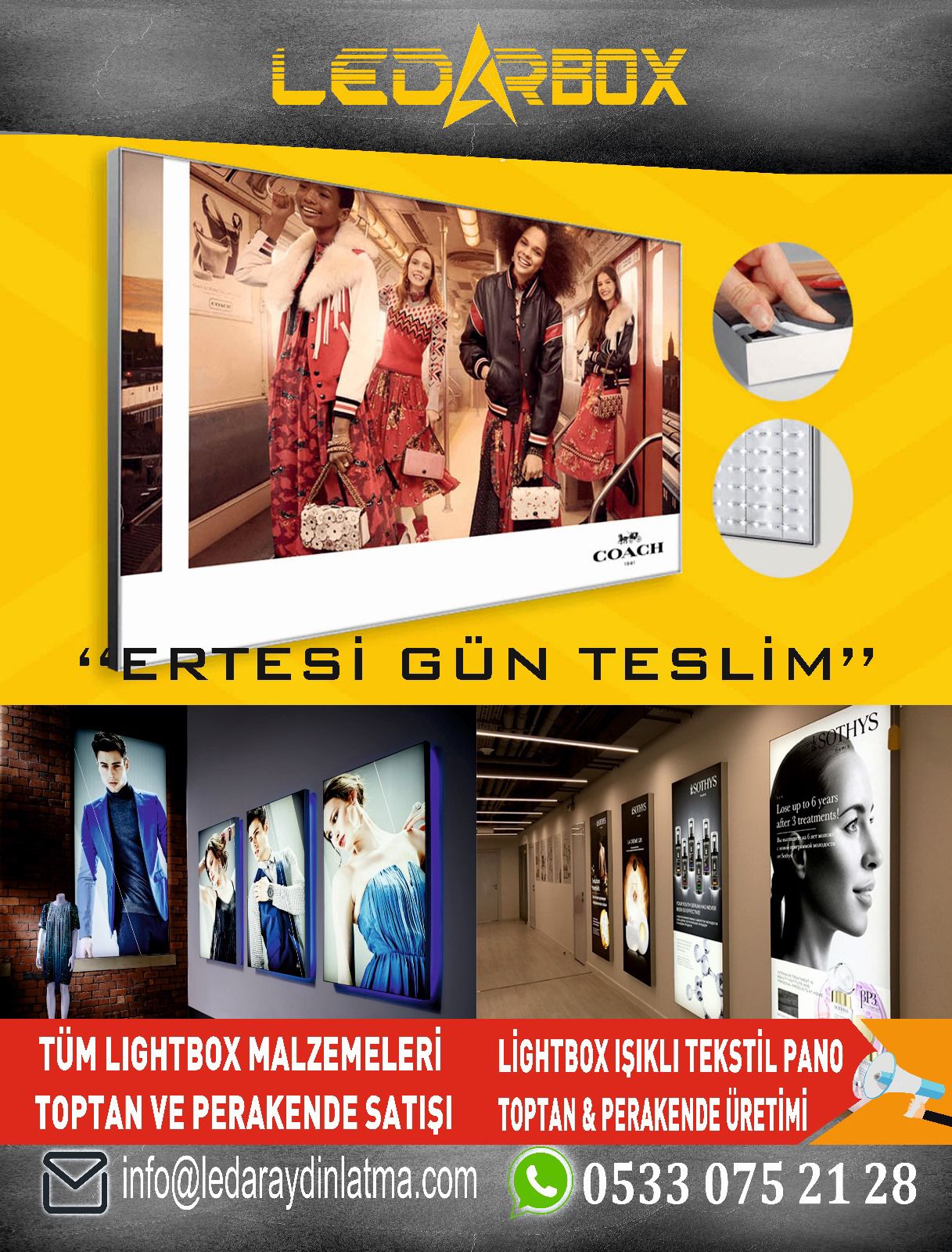 İç mekan 5cm profilli 